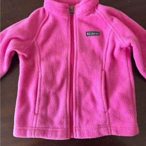 Columbia Vibrant Pink Fleece Jacket